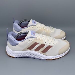 Adidas Everyset Versatile White Brown Training Shoes IH5258 Women Sz 11